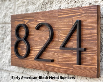House Numbers, House Numbers Vertical, House Numbers Wood, Address Sign, Address Plaque, Address Numbers, House Number Sign, Farmhouse Decor