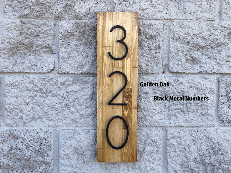 House Number Signhouse Number Plaque Street Number Sign Etsy