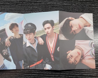 Official Maxident Seungmin and Bangchan folded mini poster