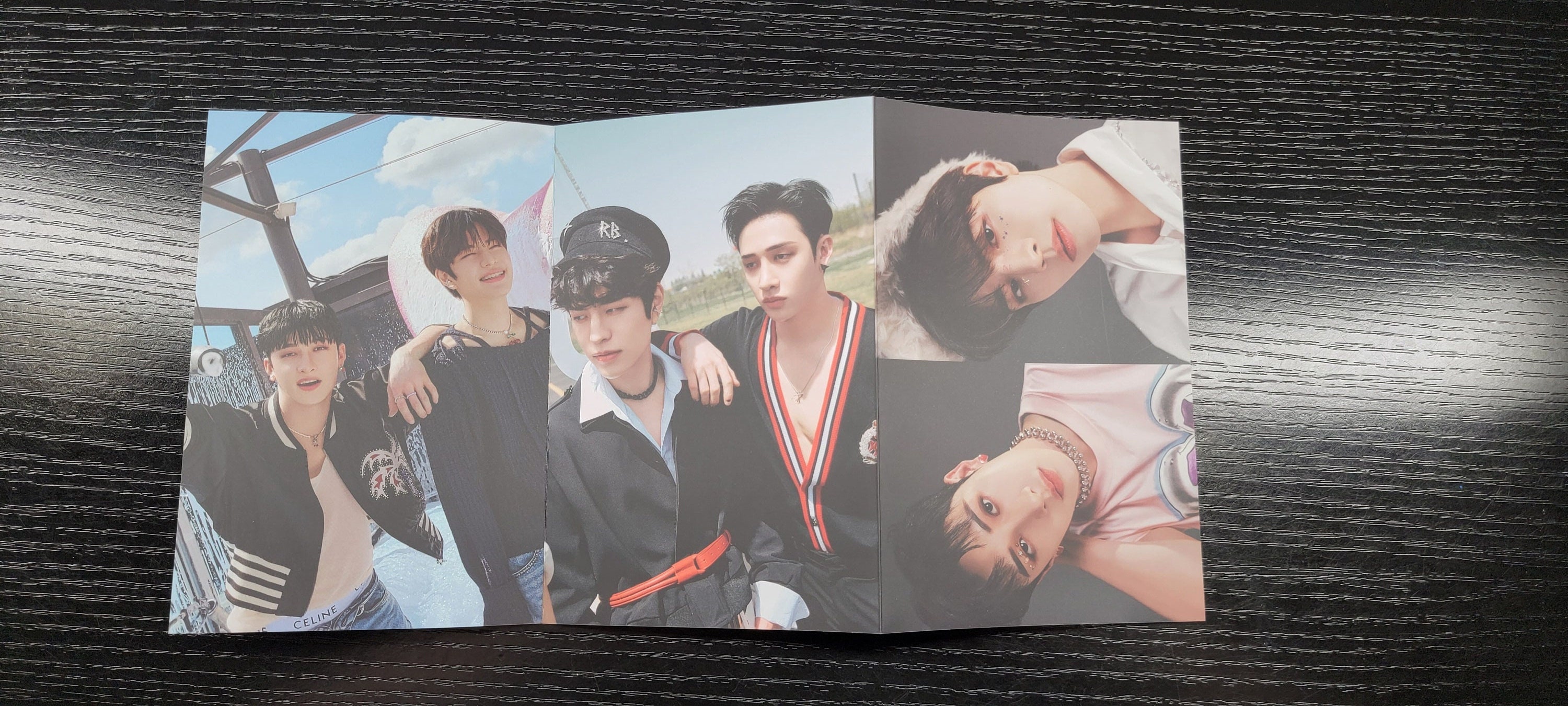 Official Maxident Seungmin and Bangchan Folded Mini Poster