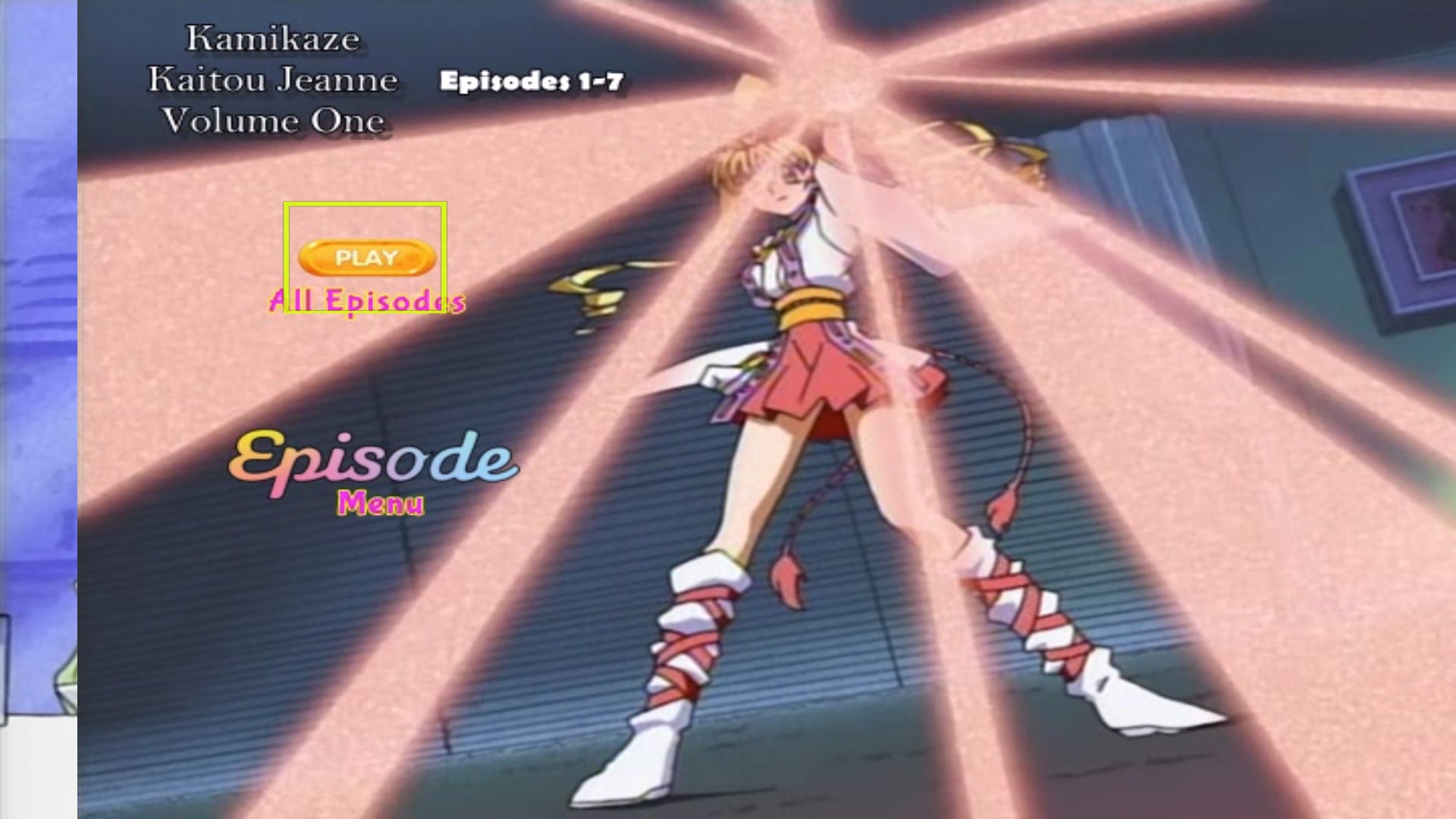 Kamikaze Kaitou Jeanne Complete Anime DVD English Subtitles - Etsy Finland