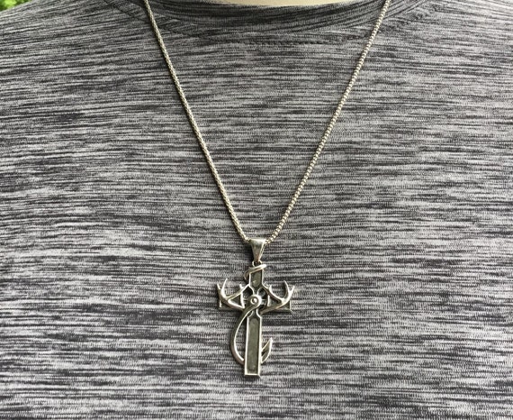 Fishing Pendant Necklace - Etsy
