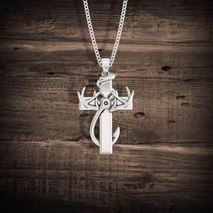 Fish Hook Cross - Etsy Fish Hook Cross - Etsy