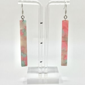 Multicolor Resin Straight Drops