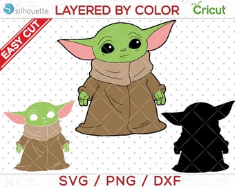 Baby Yoda Svg Etsy