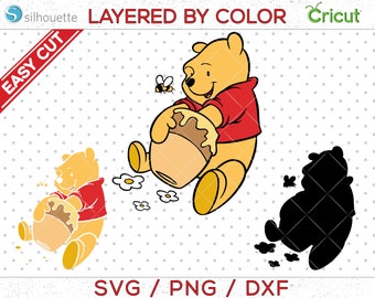 Winnie Pooh Svg Etsy