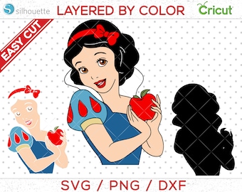 Free Free Outline Snow White Svg 851 SVG PNG EPS DXF File