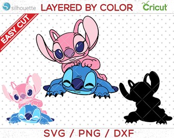 Free Free 161 Baby Stitch And Angel Svg SVG PNG EPS DXF File