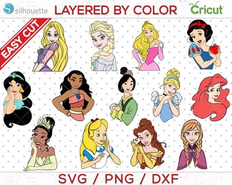 Download Disney Princess Svg Etsy