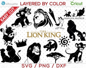 Free Free 339 Lion King Layered Svg SVG PNG EPS DXF File