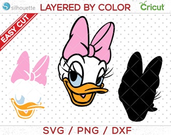 picture Face Daisy Duck Svg daisy duck head etsy