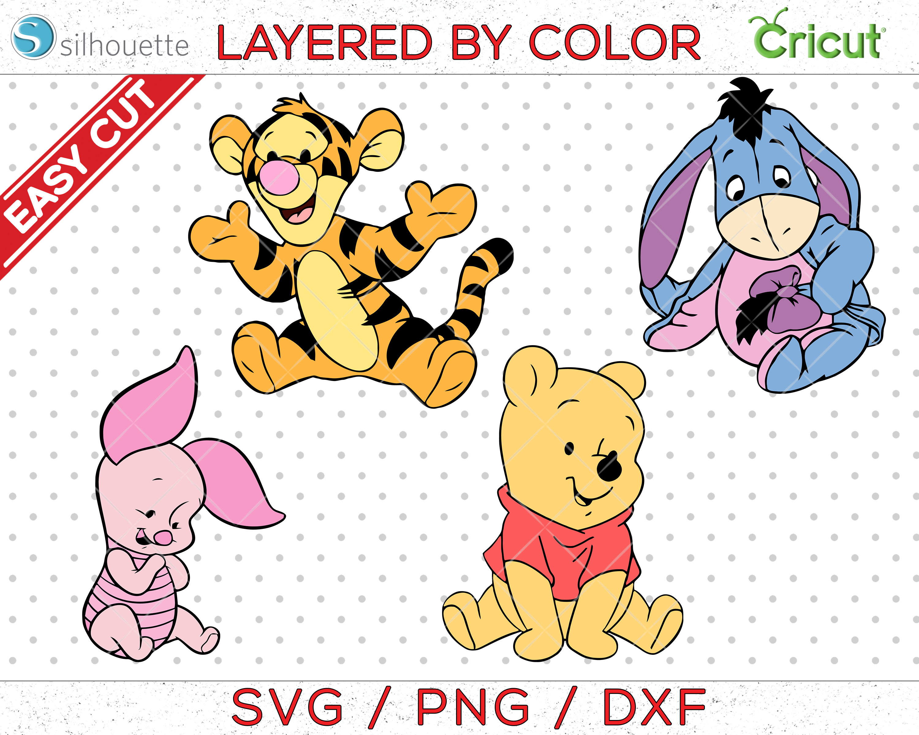Download Baby Winnie the Pooh SVG Winnie Baby svg Baby Tigger SVG ...