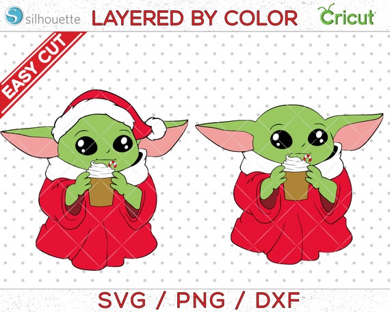 Download Christmas Yoda svg Baby Yoda svg Baby Yoda Coffee Baby ...