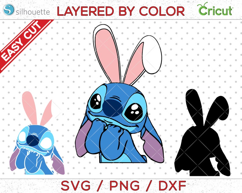 Download Clip Art Easter Svg Stitch Printable Stitch Cut File Sublimation Lase02 Lilo Svg Stitch Svg Lilo Stitch Cricut Stitch Clipart Stitch Easter Svg Art Collectibles