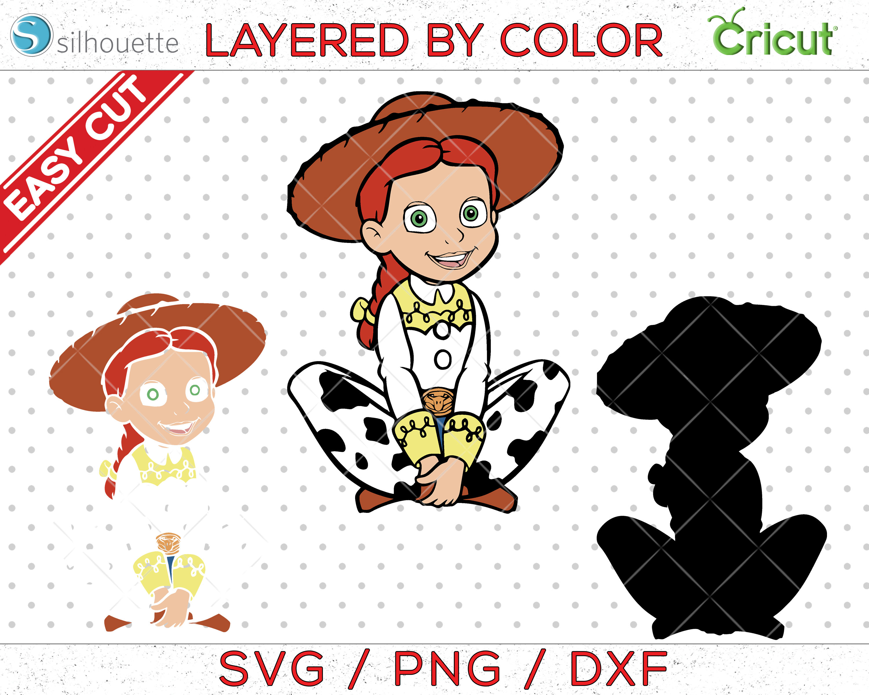 Toy Story Jessie Hat SVG