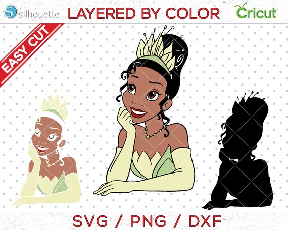 Download Princess Tiana Svg Princess And The Frog Svg Princess Svg Etsy