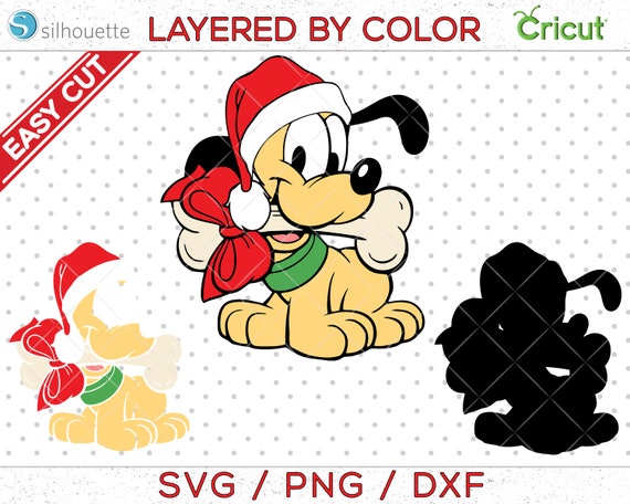 Navidad Baby Pluto Svg Pluto Svg Baby Pluto Svg Baby Minnie Etsy Mexico