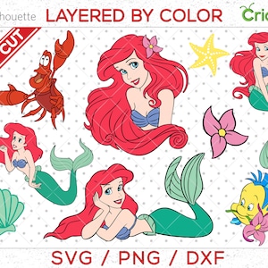 Download Little Mermaid Svg Etsy