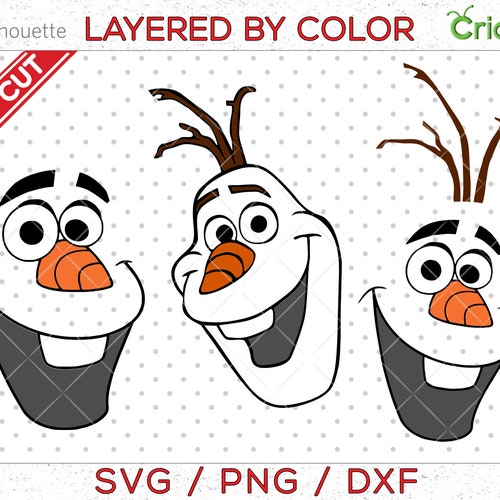 olaf svg frozen svg frozen cut file frozen cricut file etsy