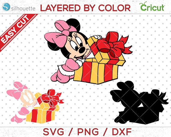 Download Christmas Baby Minnie Mouse Svg Baby Mickey Mouse Svg Disney Etsy