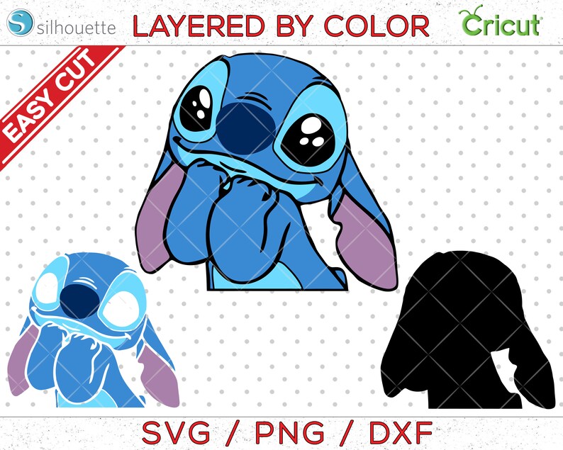 Download Lilo And Stich Svg Stitch Svg Stitch Clipart Lilo Svg Lilo Etsy