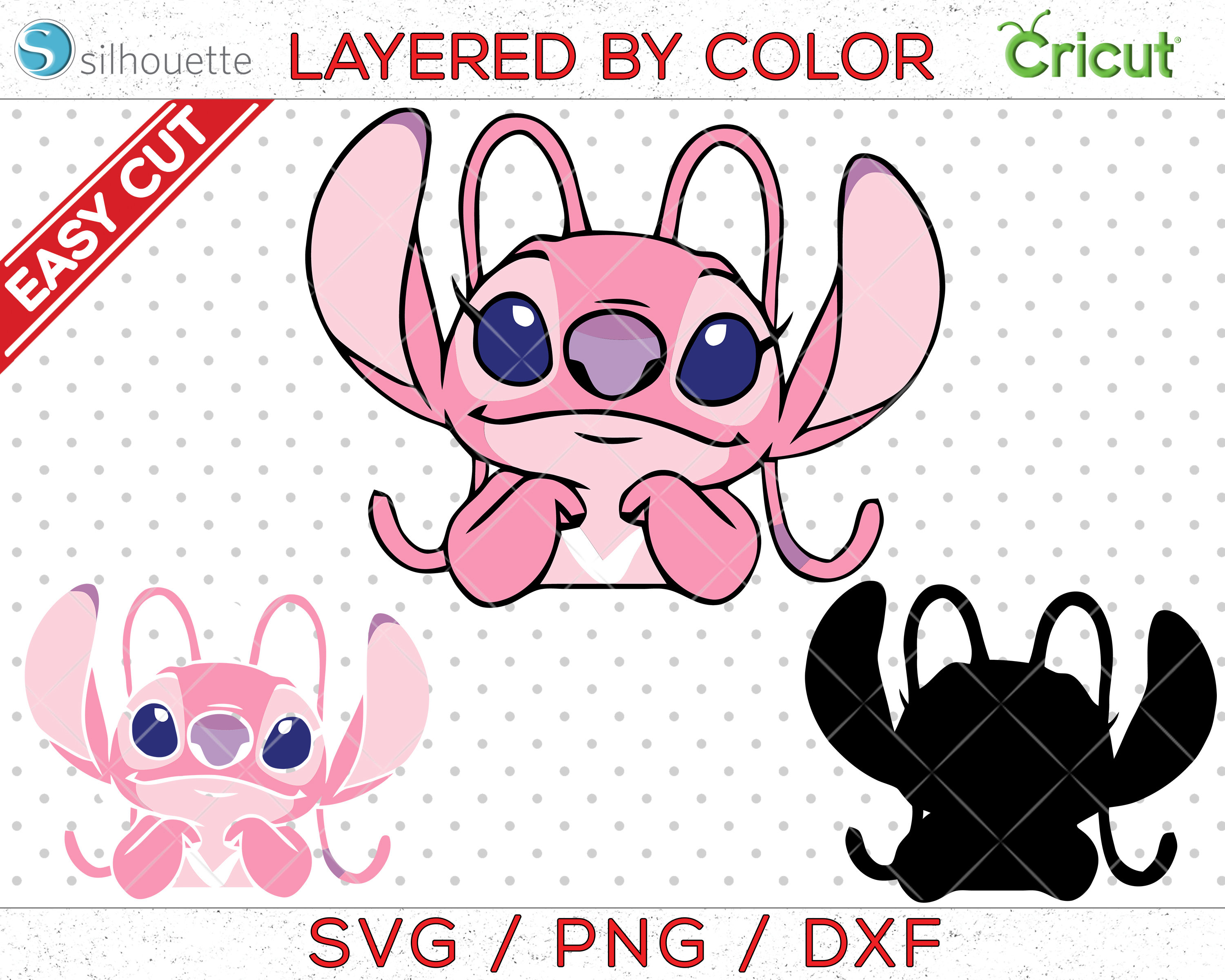 Pink Stitch SVG