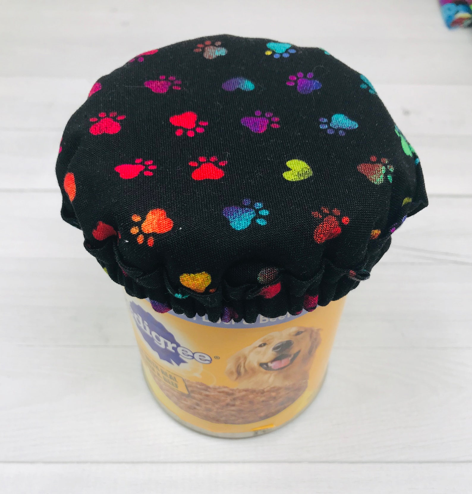 Dog Food Can Covers 100 cotton with ecofriendly PUL lining Etsy