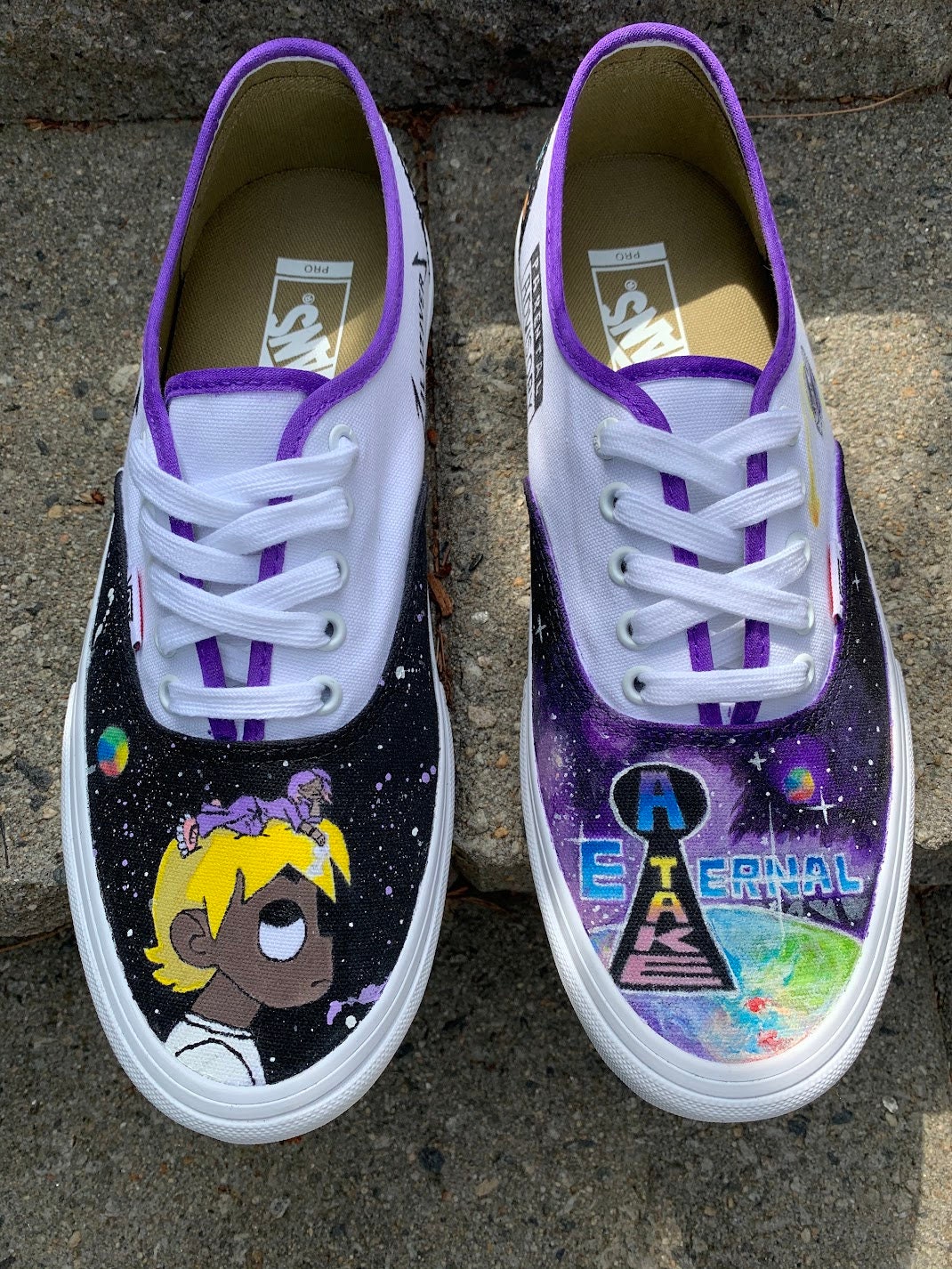Lil uzi vert custom vans sale