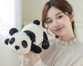 Cute and Cuddly: Panda Amigurumi Crochet Pattern for DIY Plush Toy