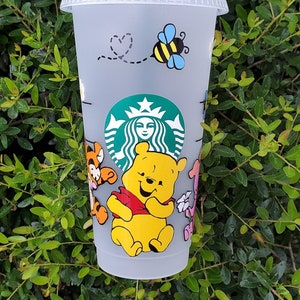 Baby Bear and Friends Starbucks Cold Cup: Reusable 24oz with straw