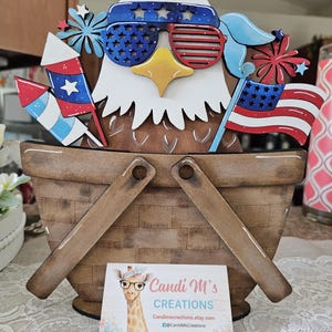 Interchangeable Weave Basket Shelf Sitter