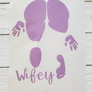 Thick Girl Booty Print Customizable Decal