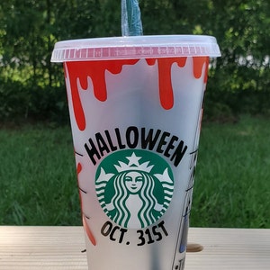 Halloween Starbucks Cups Starbucks Cold Cup Reusable Cup 24oz Cold Cup ...