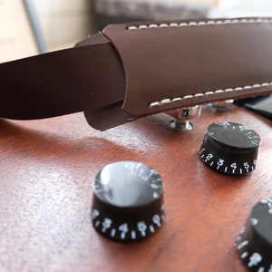Leather Guitar Strap Pattern - PDF Template - Etsy