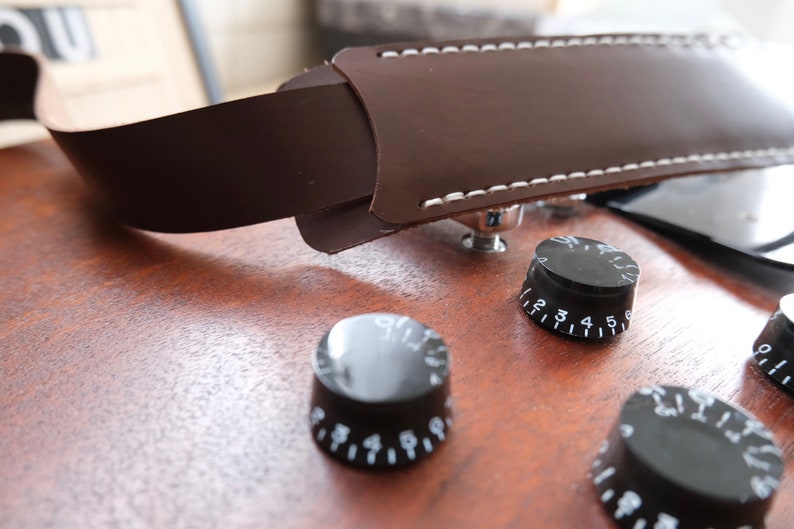 Leather Guitar Strap Pattern PDF Template Etsy