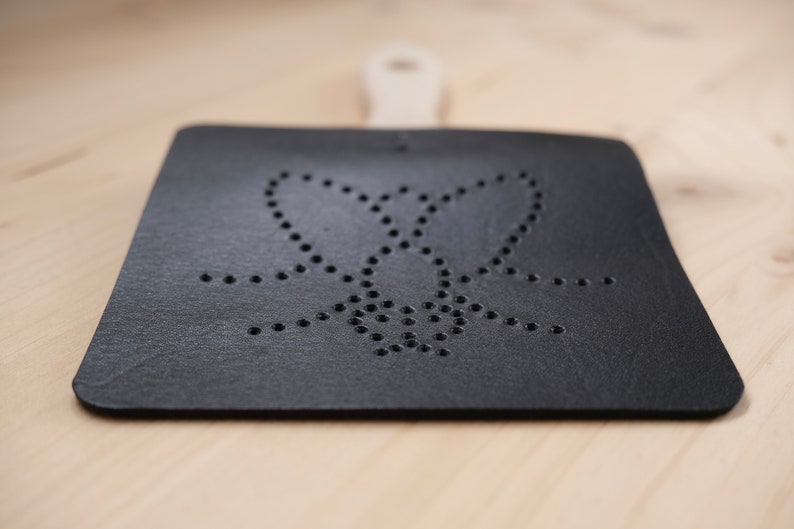 Leather Fly Swatter Pattern PDF Template Etsy