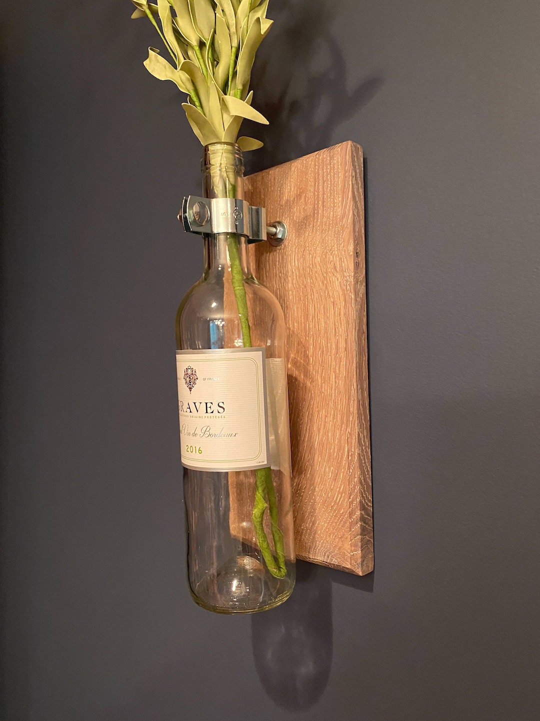 Wine Bottle Wall Decor Etsy