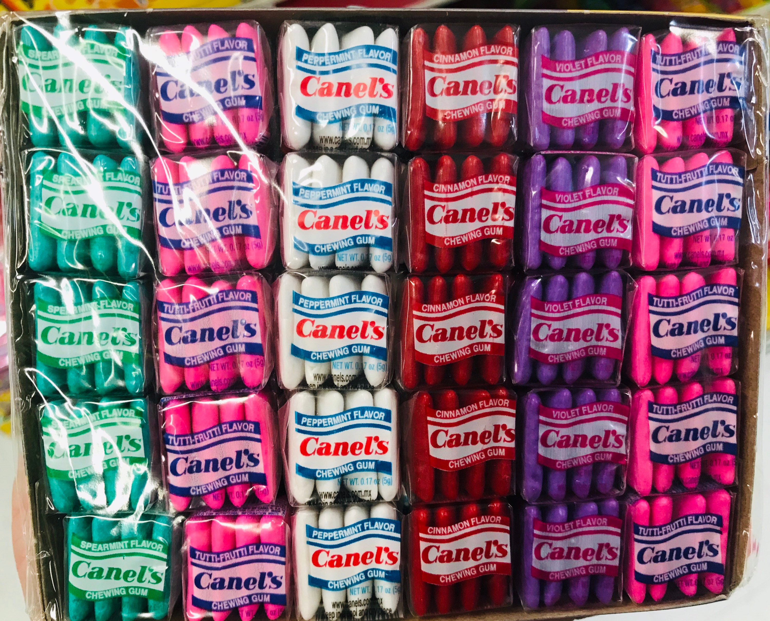 Canels Gum Mexican Gum Candy Tutty Frutty Gum Bundle Care Pack Etsy
