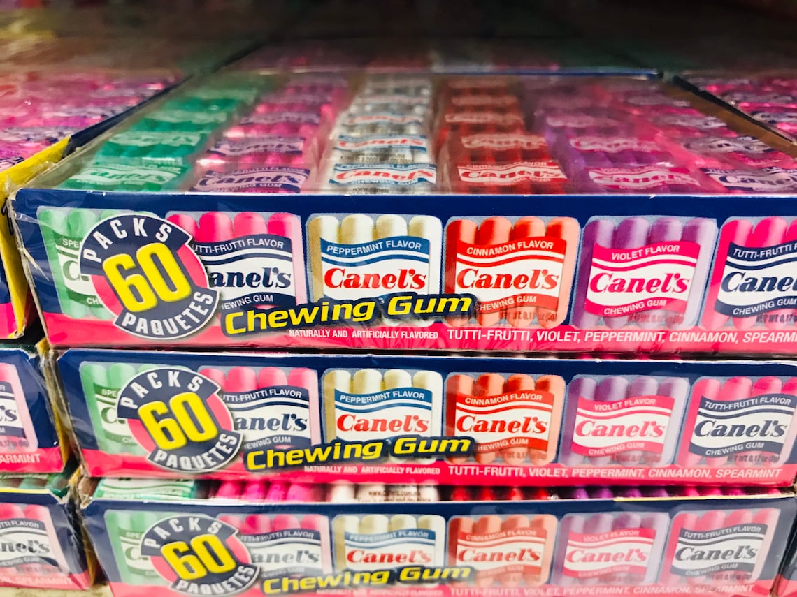 Canels Gum Mexican Gum Candy Tutty Frutty Gum Bundle Care Pack Etsy