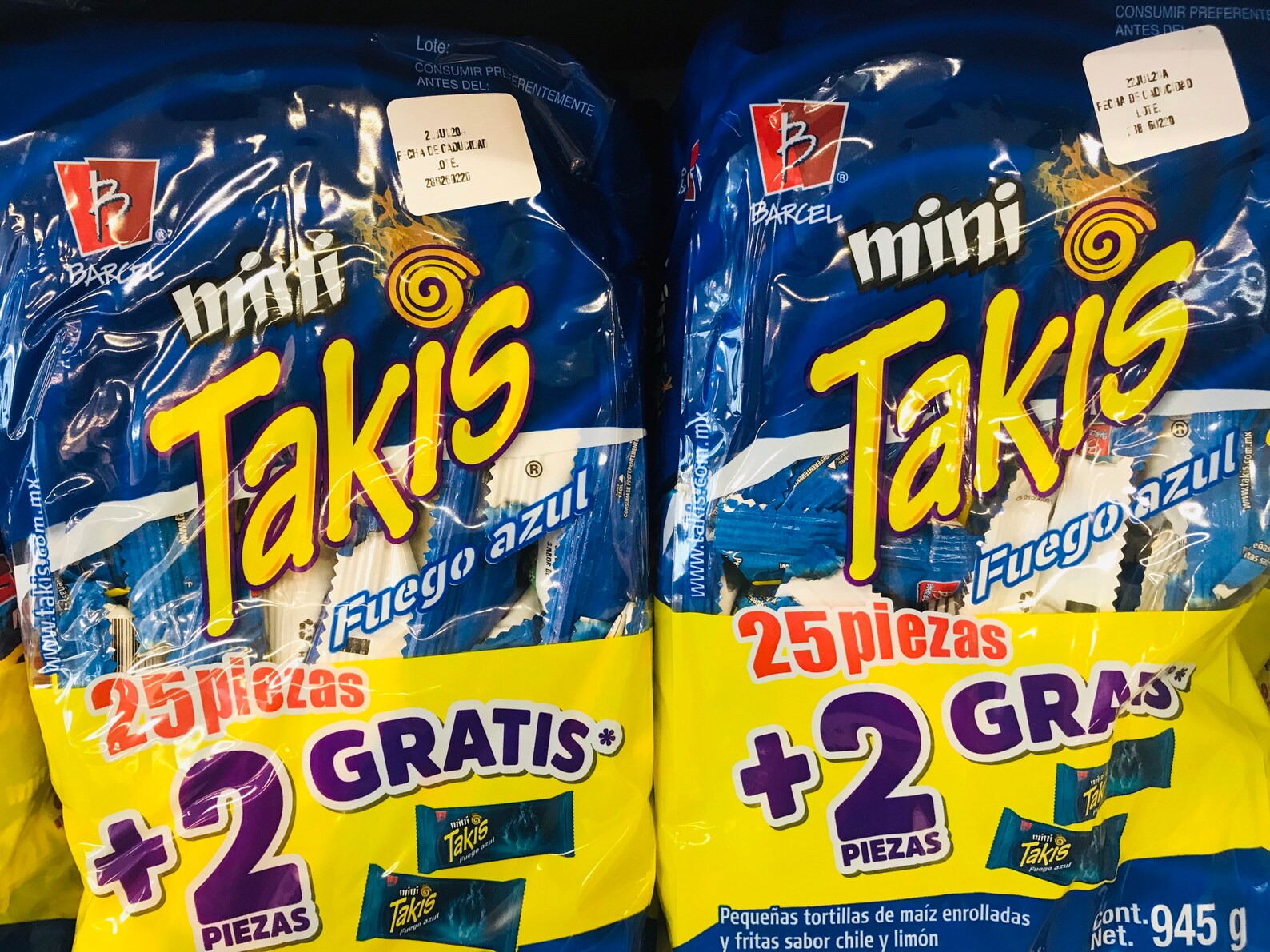 Takis Fuego Blue Azul Nieuwe Chips Chili Lime Takis 27 Count Etsy