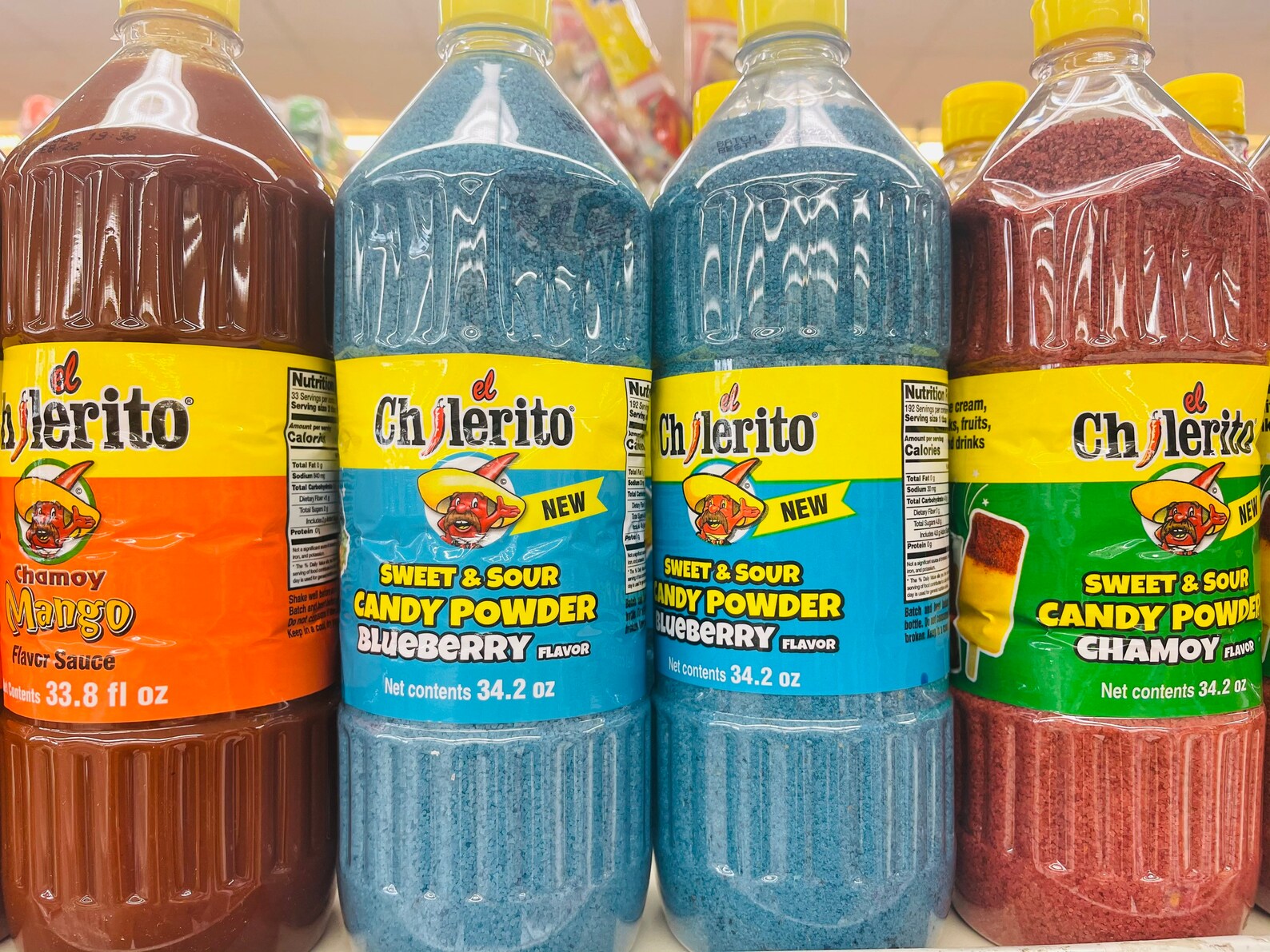 Sweet Sour Candy Powder Blueberry Flavor Fruit Powder Chamoy Etsy