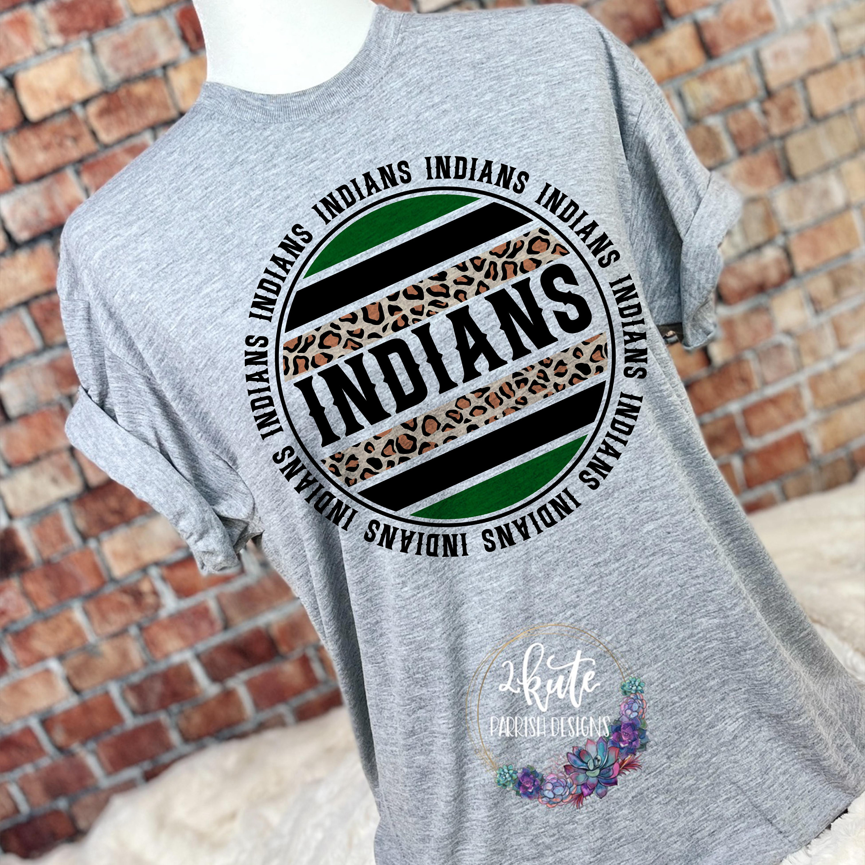 Indians Shirts Indians Spirit Shirt Sports Shirt Football 