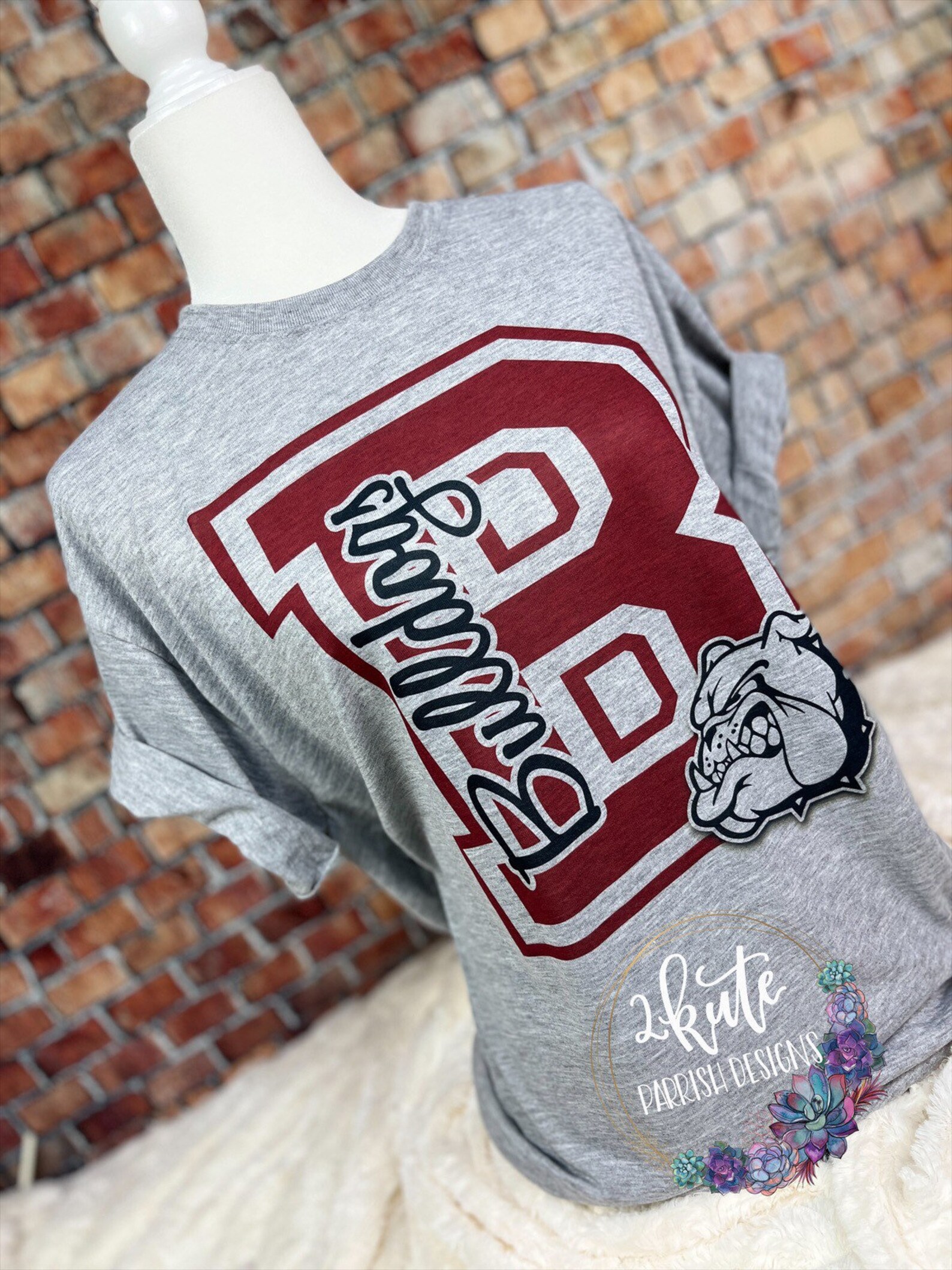 Bulldogs Sports Shirts Sports Shirt School Sports Etsy