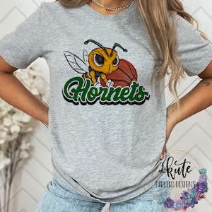 Hornets shirts, school spirit shirts, team sports shirt, hornets mascot, game day shirt, hornet tshirt, hornet basketball, school sports tee