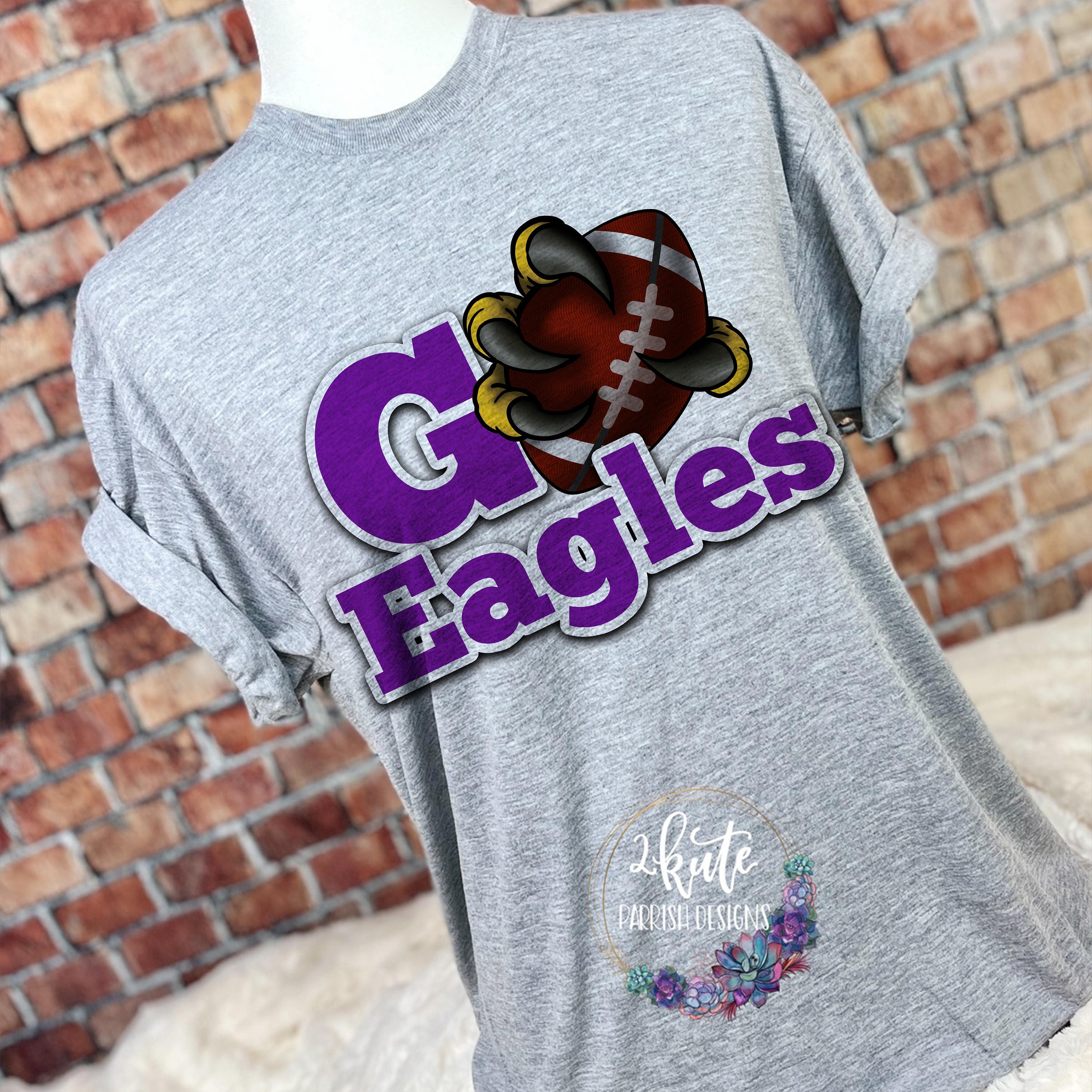 Eagles Football Shirt Eagles Spirit Wear Team Spirit Shirts 