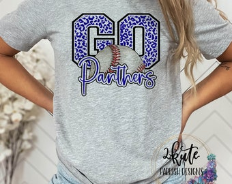 Panthers shirts, panthers spirit shirt, panther tshirt, panthers baseball, team sports shirts, school spirit shirts, leopard shirt