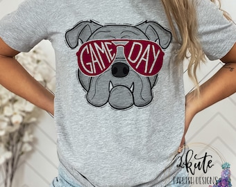 Bulldogs sports shirts, sports shirt, school sports tee, game day, Bulldog spirit, Bulldog shirt, school spirit shirt, bulldog football