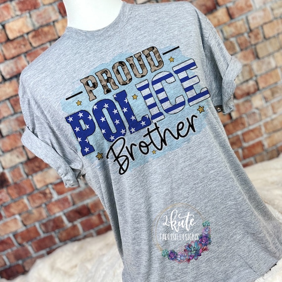 I Love Police Shirt Thin Blue Line Law Enforcement Gift Tee I Love Police Shirt Thin Blue Line Law Enforcement Gift Tee