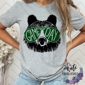 Bears sports shirts, school spirit shirt, team spirit shirts, Bears mascot, Bears spirit, Bears shirt, Game day shirt, Bears football