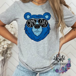 Bears sports shirts, school spirit shirt, team spirit shirts, Bears mascot, Bears spirit, Bears shirt, Game day shirt, Bears football